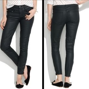 Madewell coated jeans size 24
